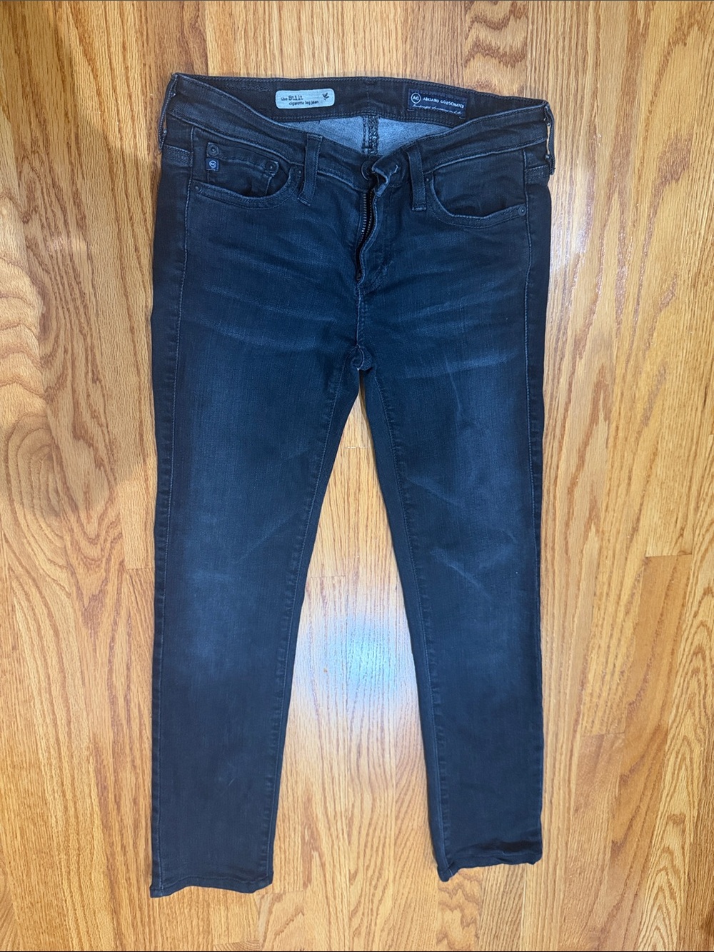 AG Adriano Goldschmied Black Skinny Jeans